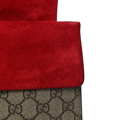 Gucci GG Supreme Monogram Small Dionysus Shoulder Bag Red 19 of 23