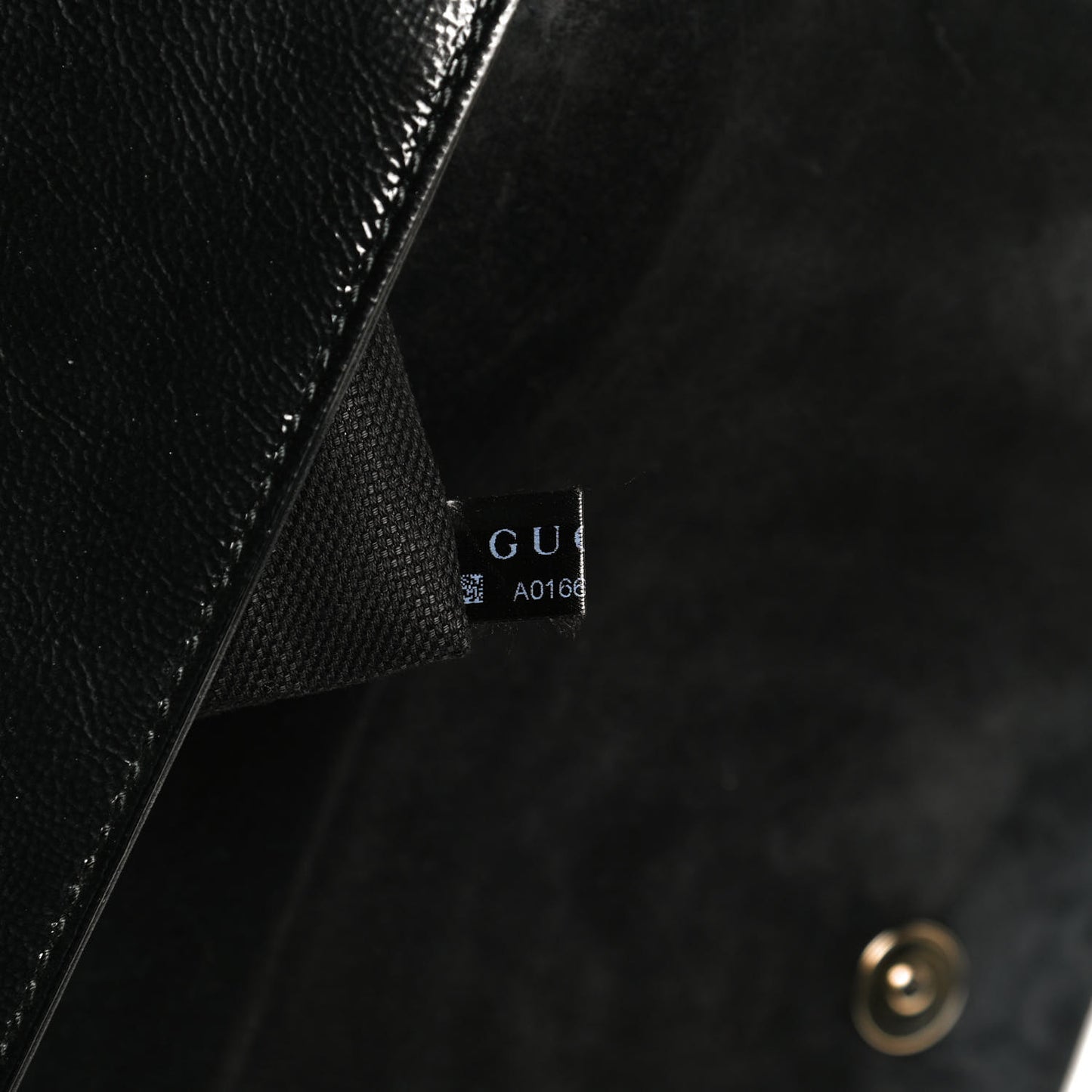 Soft Patent Medium Soho Clutch Black