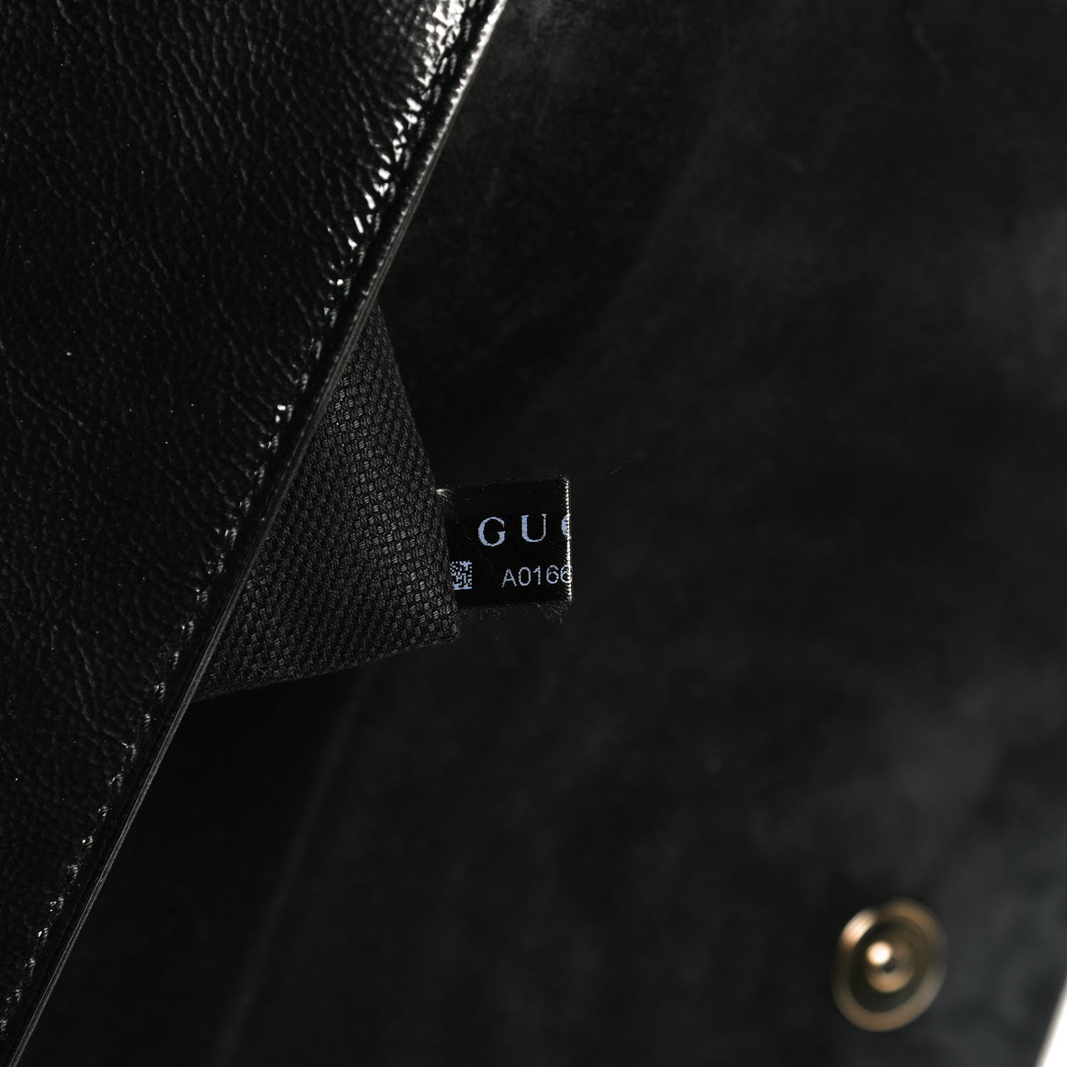 Gucci Soft Patent Medium Soho Clutch Black 8 of 13
