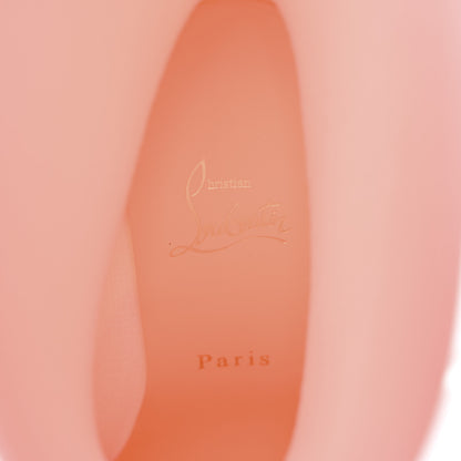 Christian Louboutin PVC Loubirain 70MM Rain Boots 37 Bubble Gum 7 of 9