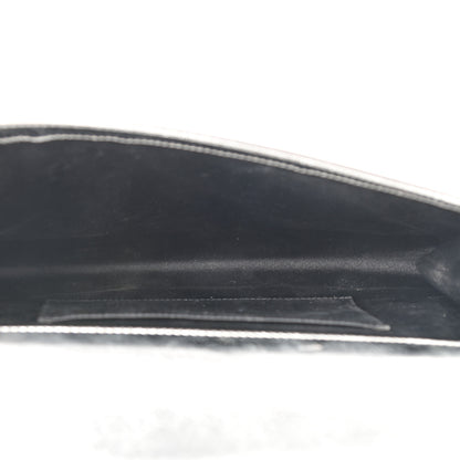 Saint Laurent Metallic Calfskin Monogram Large Belle De Jour Clutch Silver 5 of 10