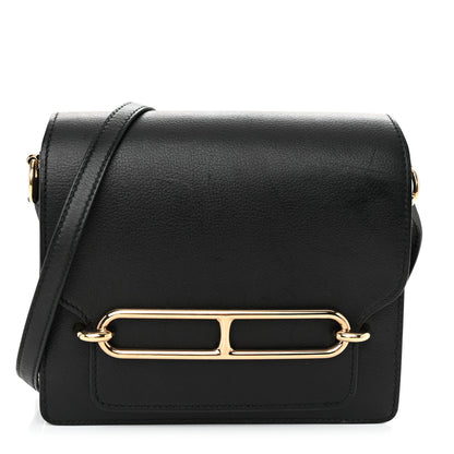 Hermes Evercolor Mini Sac Roulis Black 1 of 11