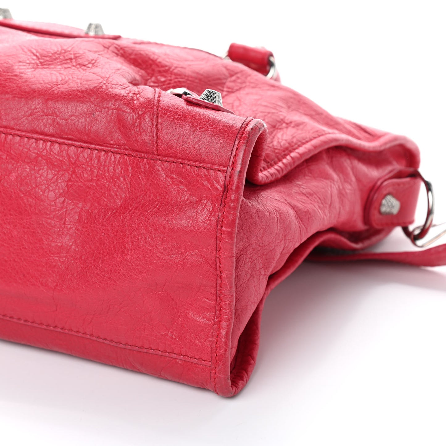 Agneau Giant 12 Silver Hardware City Rose Thulian