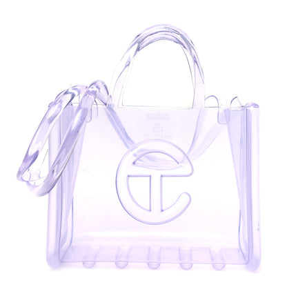 Telfar x MELISSA Jelly Medium Shopping Bag Clear 1 of 10