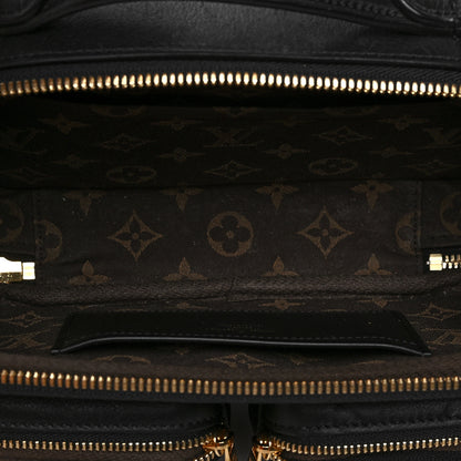 Louis Vuitton Calfskin Monogram Embossed Utility Crossbody Black 5 of 9