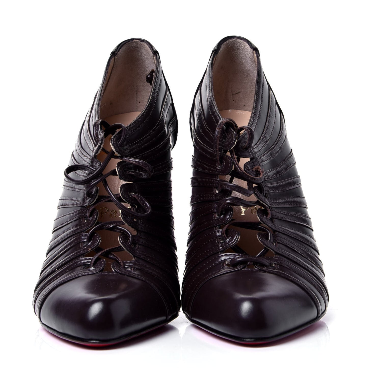 Calfskin Inverness Apollo 100 Booties 36 Brown