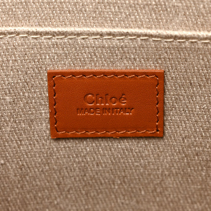 Chloe Calfskin Medium Woody Tote Caramel 6 of 9