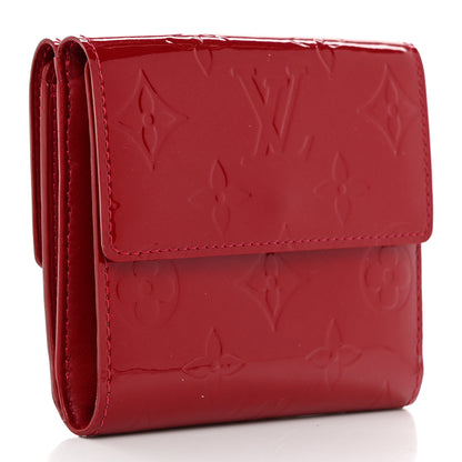 Louis Vuitton Vernis Elise Wallet Pomme D'Amour 2 of 6