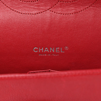 Chanel Caviar Quilted Maxi Double Flap Red 6 of 14
