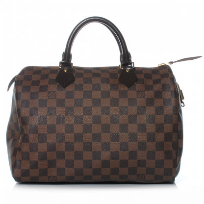 Louis Vuitton Damier Ebene Speedy 30 1 of 7