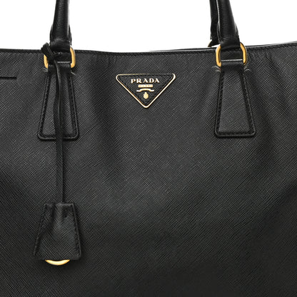 Prada Saffiano Lux Large Tote Black 6 of 12