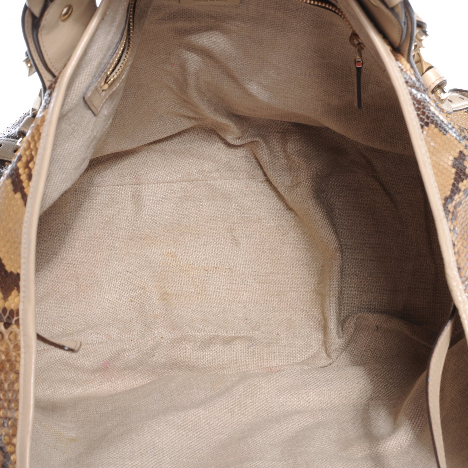 Gucci Python Medium Pelham Tote 5 of 7