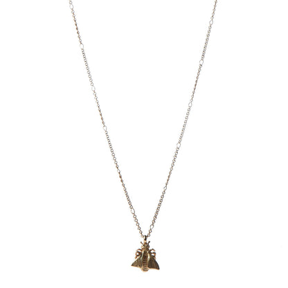 Gucci 18K Yellow Gold Le Marche Des Merveilles Bee Pendant Necklace 1 of 8