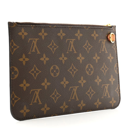 Louis Vuitton Monogram Neverfull MM GM Pochette 3 of 7