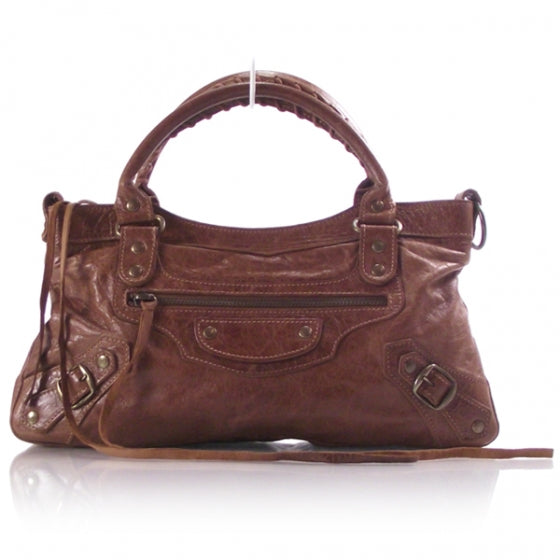 Balenciaga Chevre FIRST Castagna 1 of 12