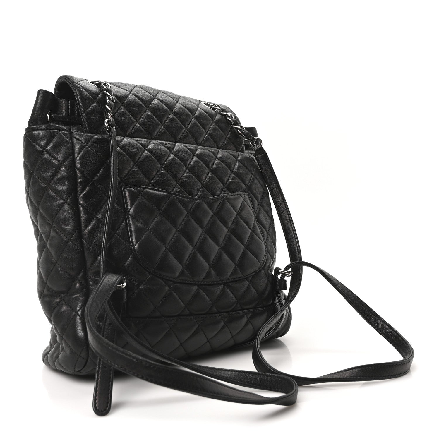 authentic chanel black quilted leather large backpack Calfskin Chevron Urban Spirit Black Quilted Caviar Small Day