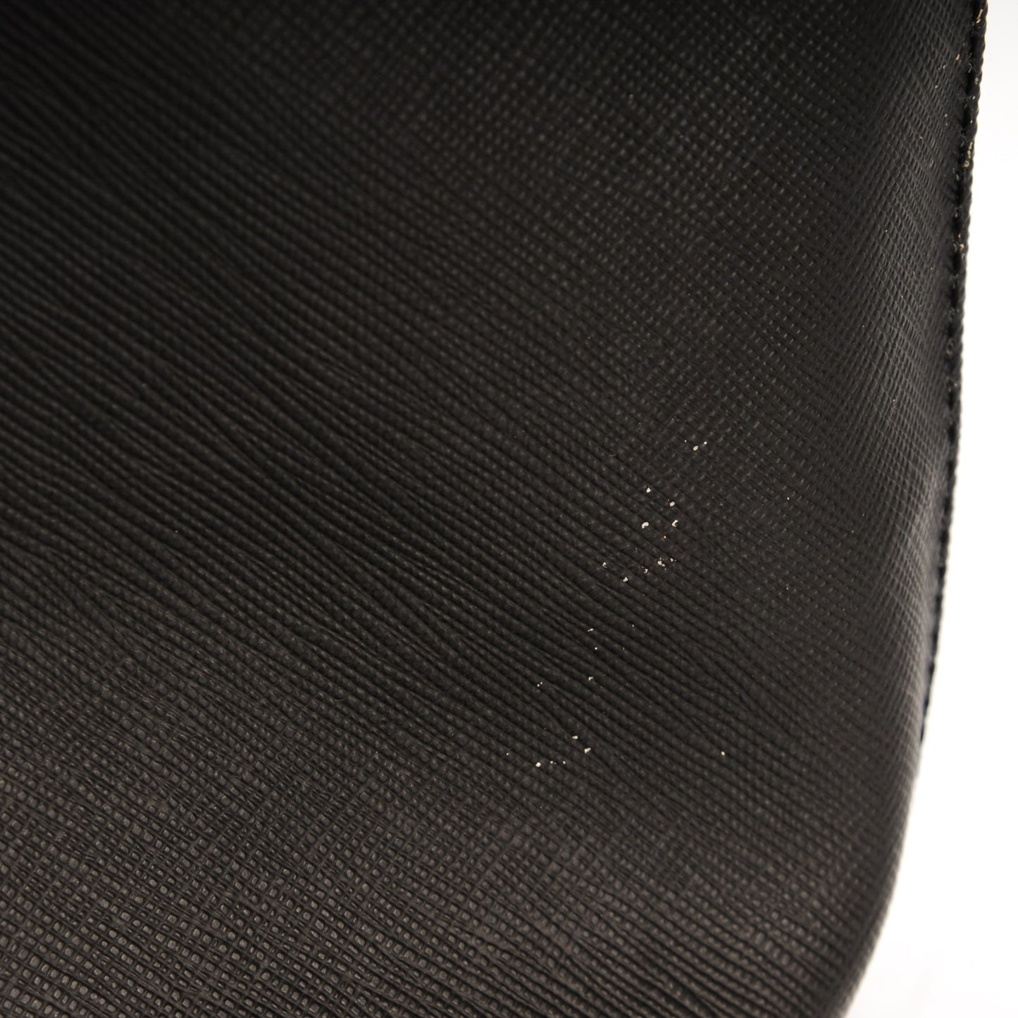 Textured Coated Canvas Rottweiler Pint Large Antigona Tote Black
