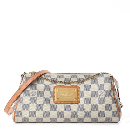 Louis Vuitton Damier Azur Eva Clutch 1 of 9
