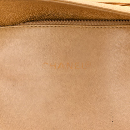 Chanel Caviar CC Shoulder Bag Beige 6 of 19