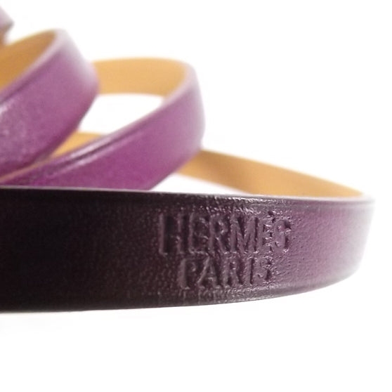 Hermes Chamonix Hapi Wrap Bracelet Violette 4 of 5