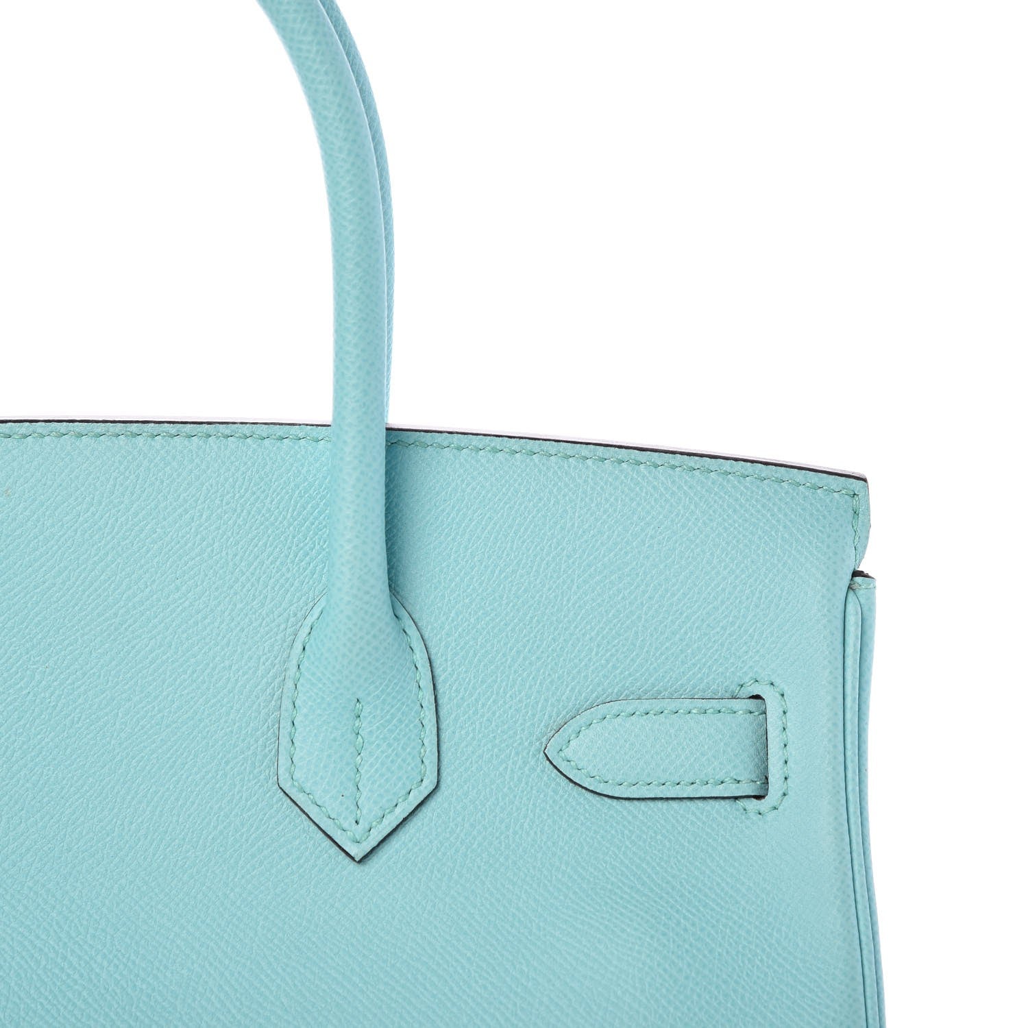 Hermes Epsom Birkin 30 Bleu Atoll 28 of 35