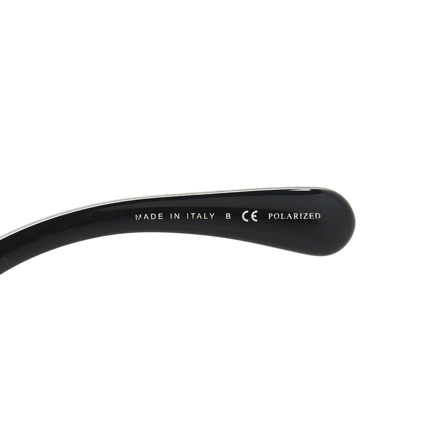 Chanel Acetate Strass Polarized Square Sunglasses 5422-B Black 6 of 7