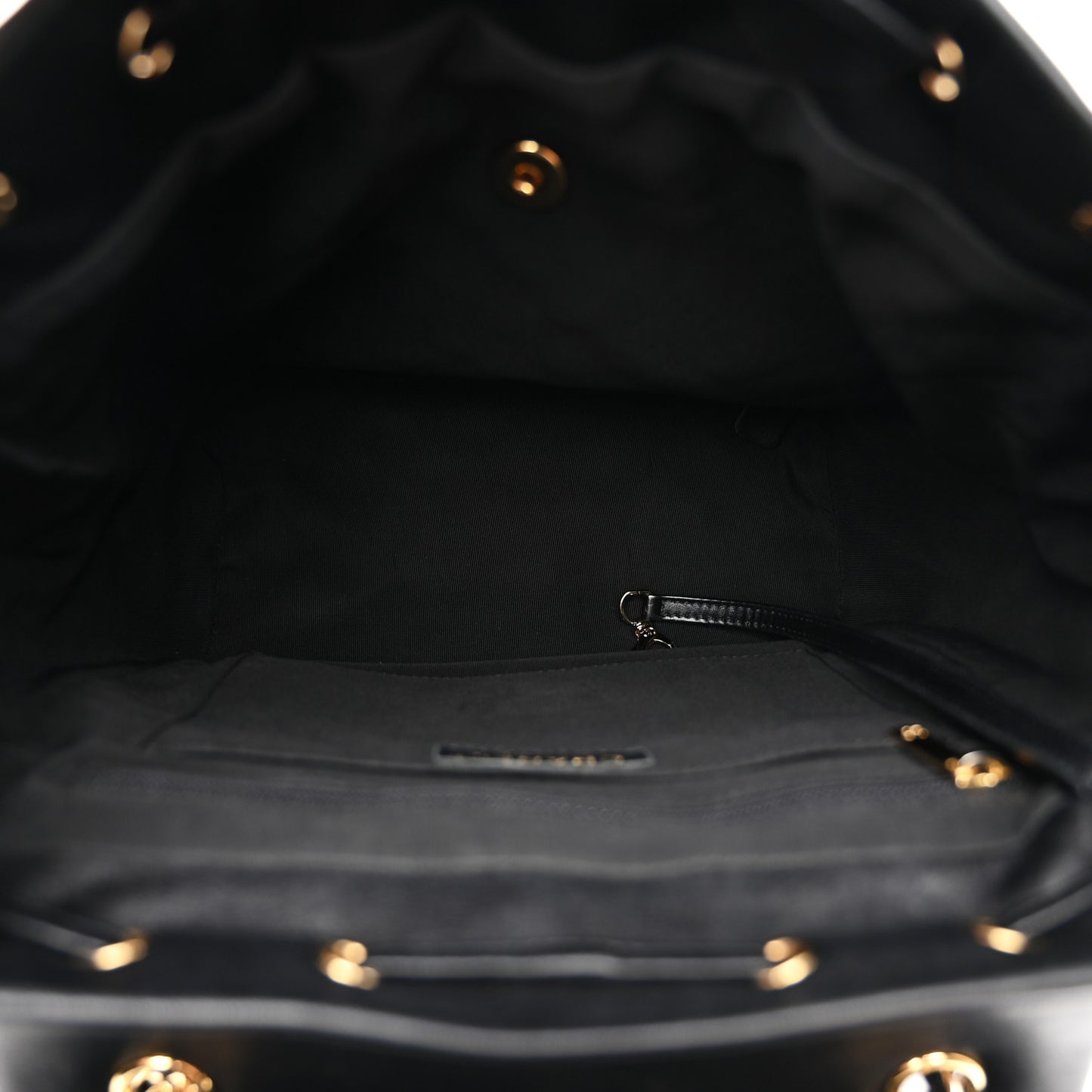 Lambskin Quilted Large Urban Spirit Backpack Black