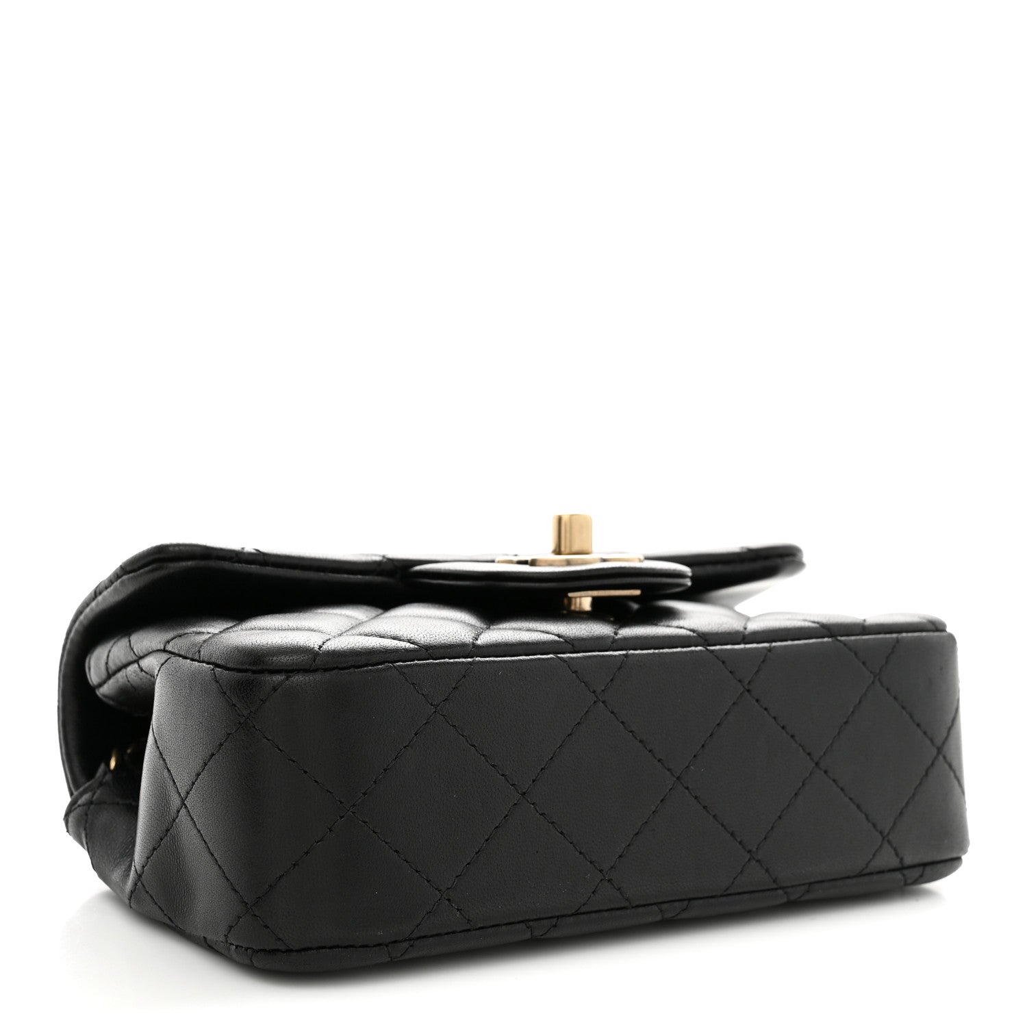 Chanel Lambskin Quilted Extra Mini Flap Black 4 of 10