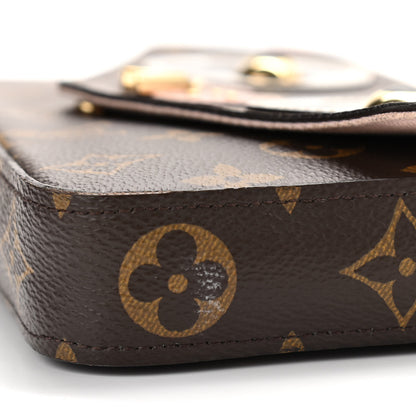 Louis Vuitton Monogram Valentine Dog Pochette Felicie Chain Wallet 7 of 17