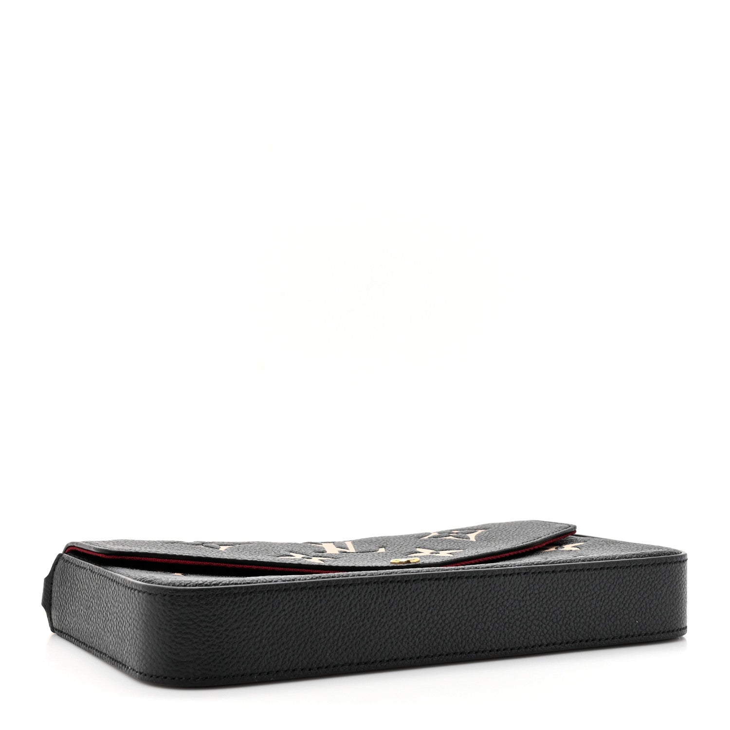 Louis Vuitton Empreinte Monogram Giant Felicie Pochette Black Beige 5 of 12