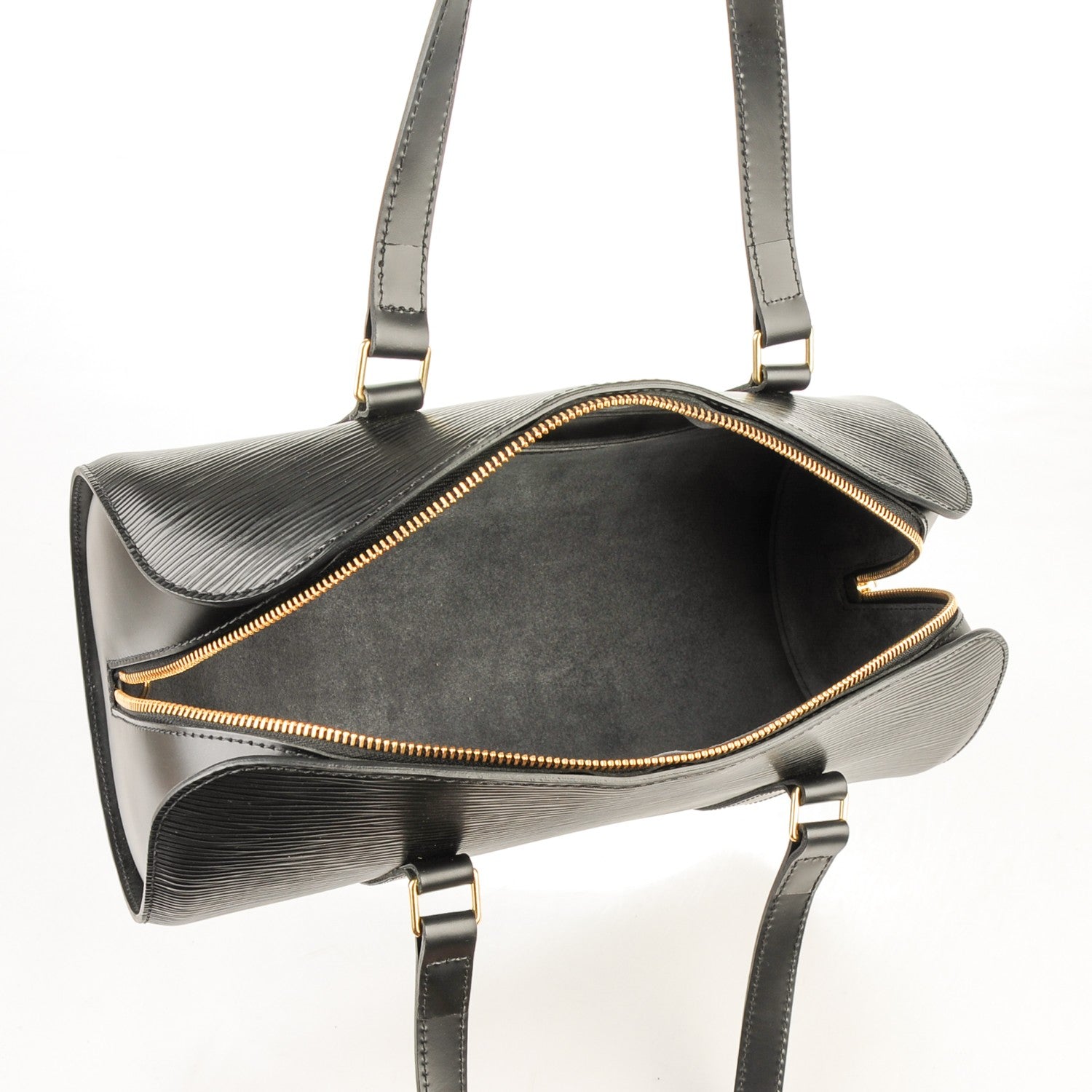 Louis Vuitton Epi Soufflot Black 6 of 7