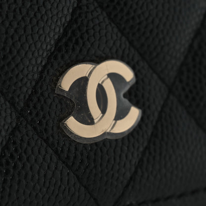 Chanel Caviar Quilted Large Vanity Pouch Black 12 of 12