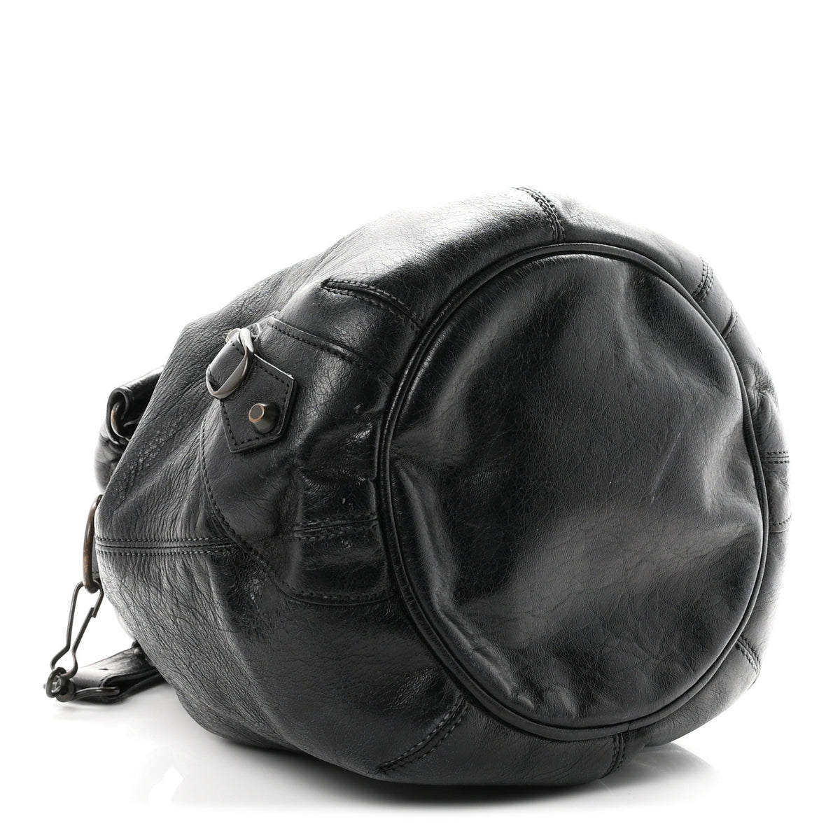 Balenciaga Agneau Classic Hardware Mini Pompon Dark Night 5 of 12