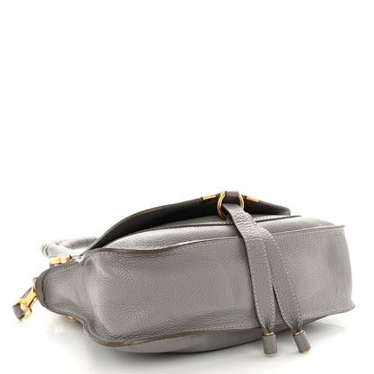 Chloe Calfskin Small Marcie Satchel Cashmere Grey 4 of 10