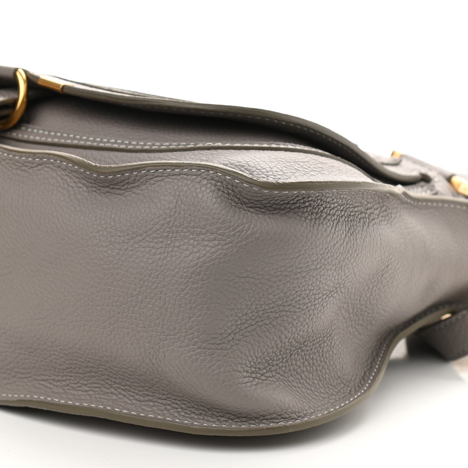 Chloe Calfskin Medium Marcie Satchel Cashmere Grey 6 of 10