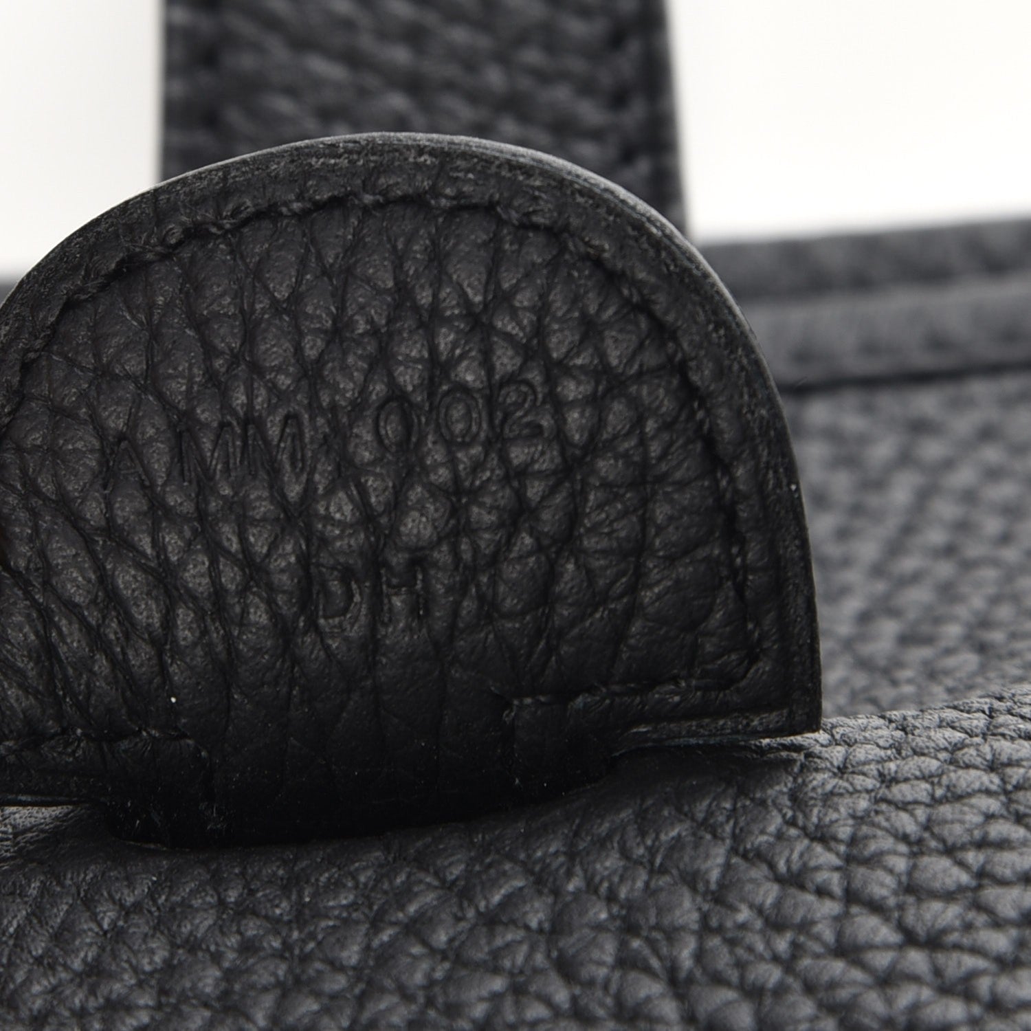 Hermes Taurillon Clemence Evelyne III GM Black 7 of 8