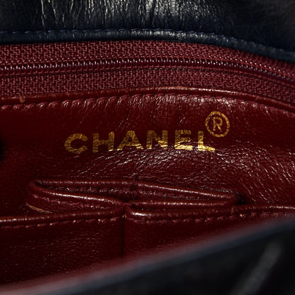 Chanel Lambskin Quilted Mini Square Flap Black 8 of 9