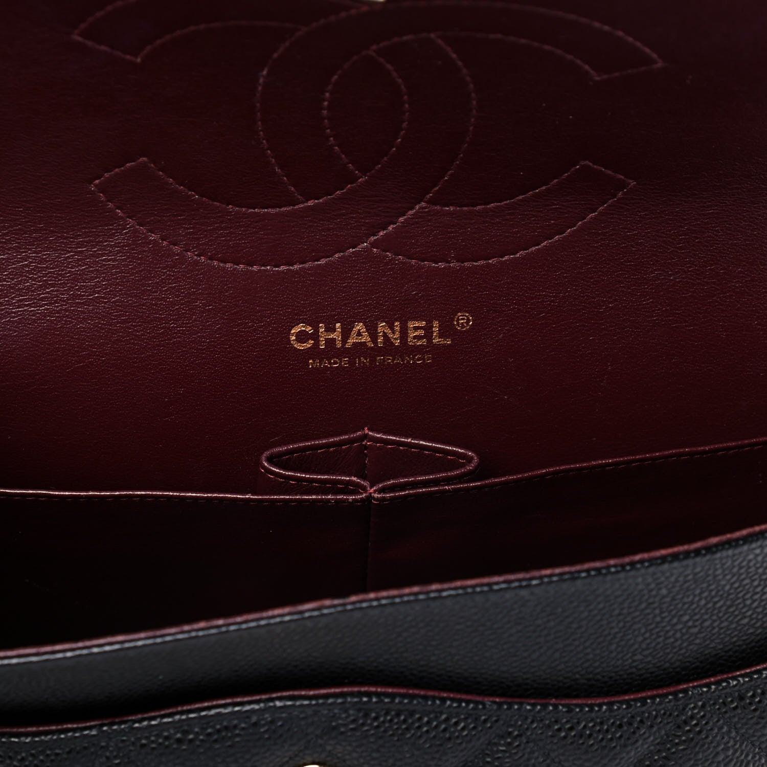 Chanel Caviar Quilted Jumbo Double Flap Black 7 of 11