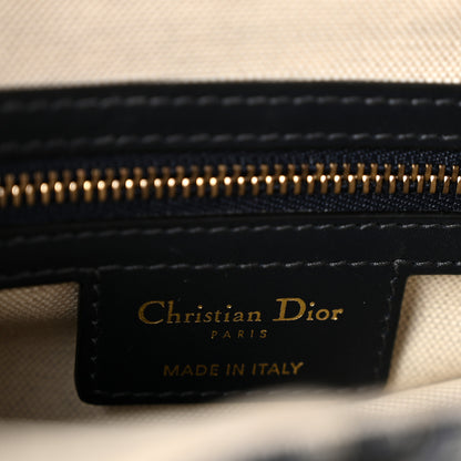 Christian Dior Oblique Saddle Bag Blue Blue 6 of 13