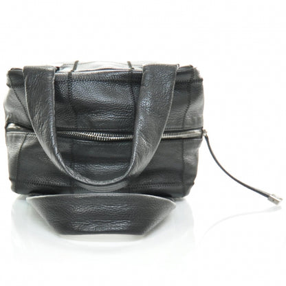 Chanel Caviar Square Stitched Small Handbag Black 5 of 9