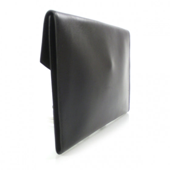 Hermes Box Leather Pochette Rio Black 3 of 9