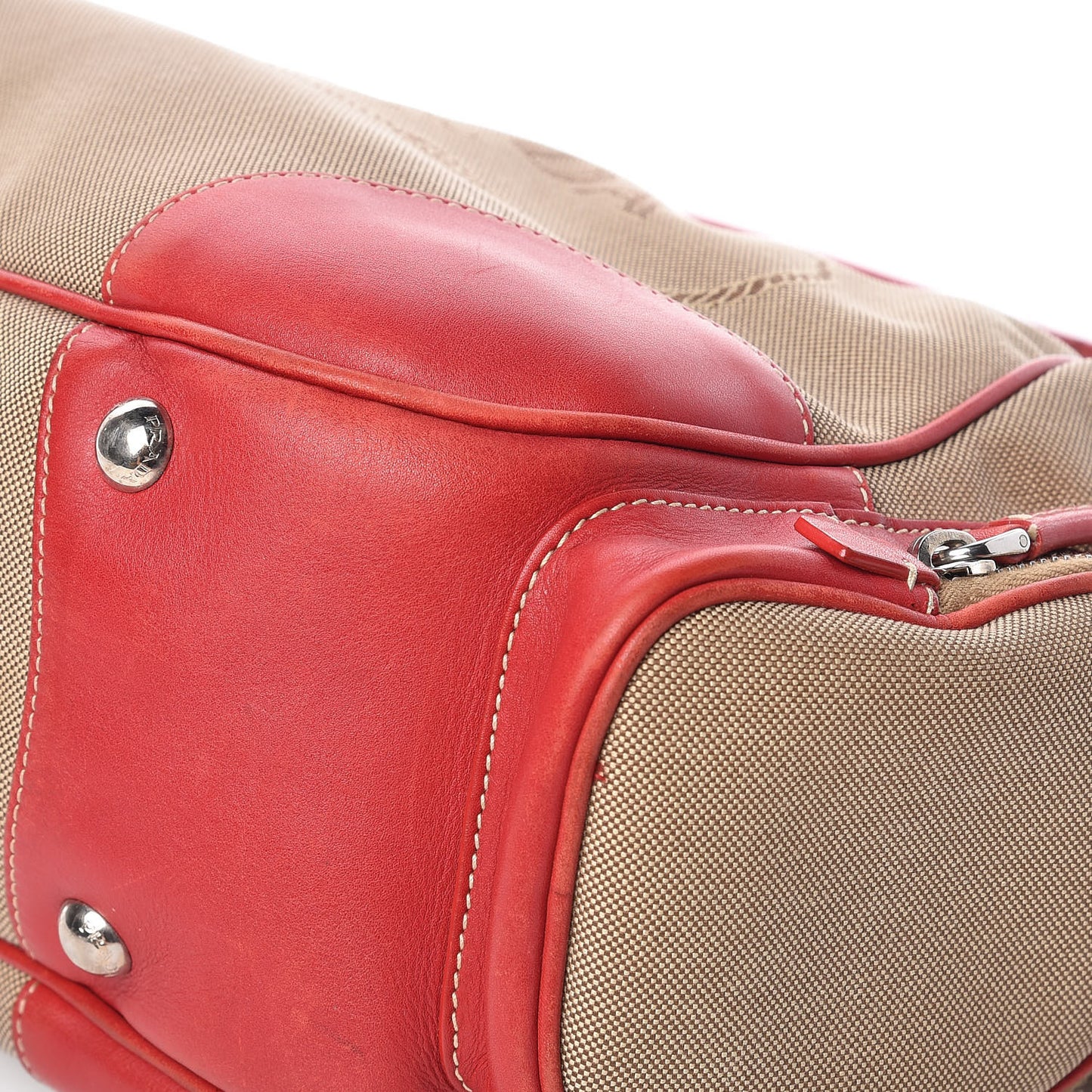 Canvas Shoulder Bag Bag Red