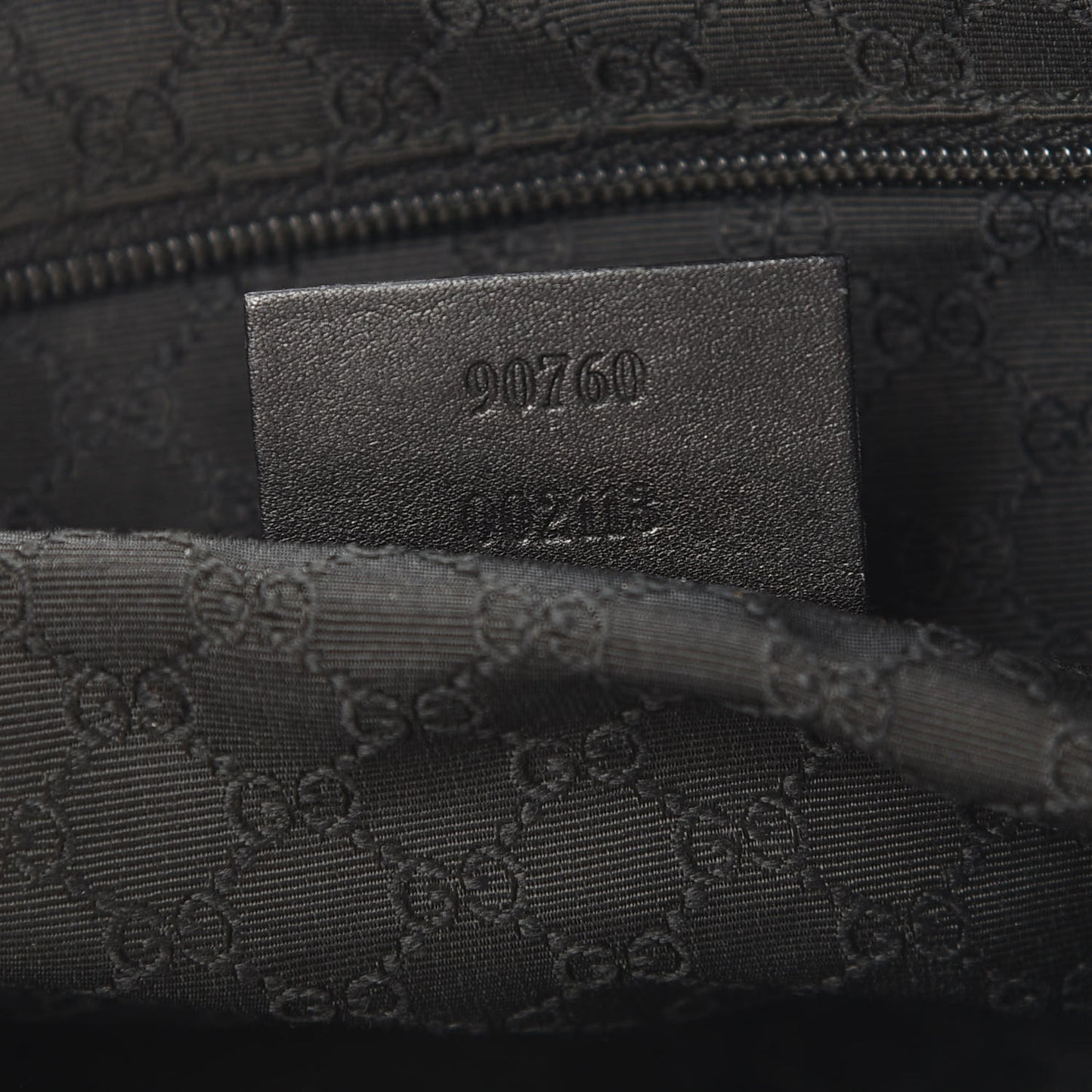 Monogram Messenger Bag Black