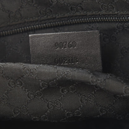 Gucci Monogram Messenger Bag Black 6 of 10