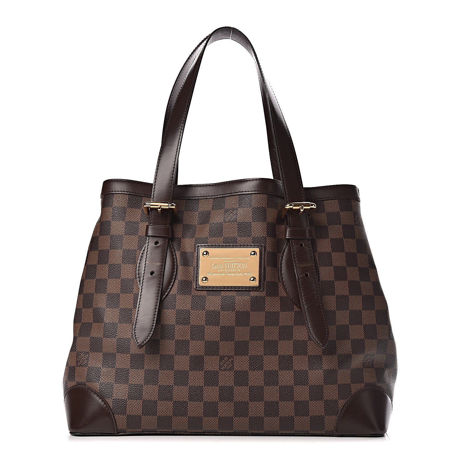 Louis Vuitton Damier Ebene Hampstead MM 1 of 10