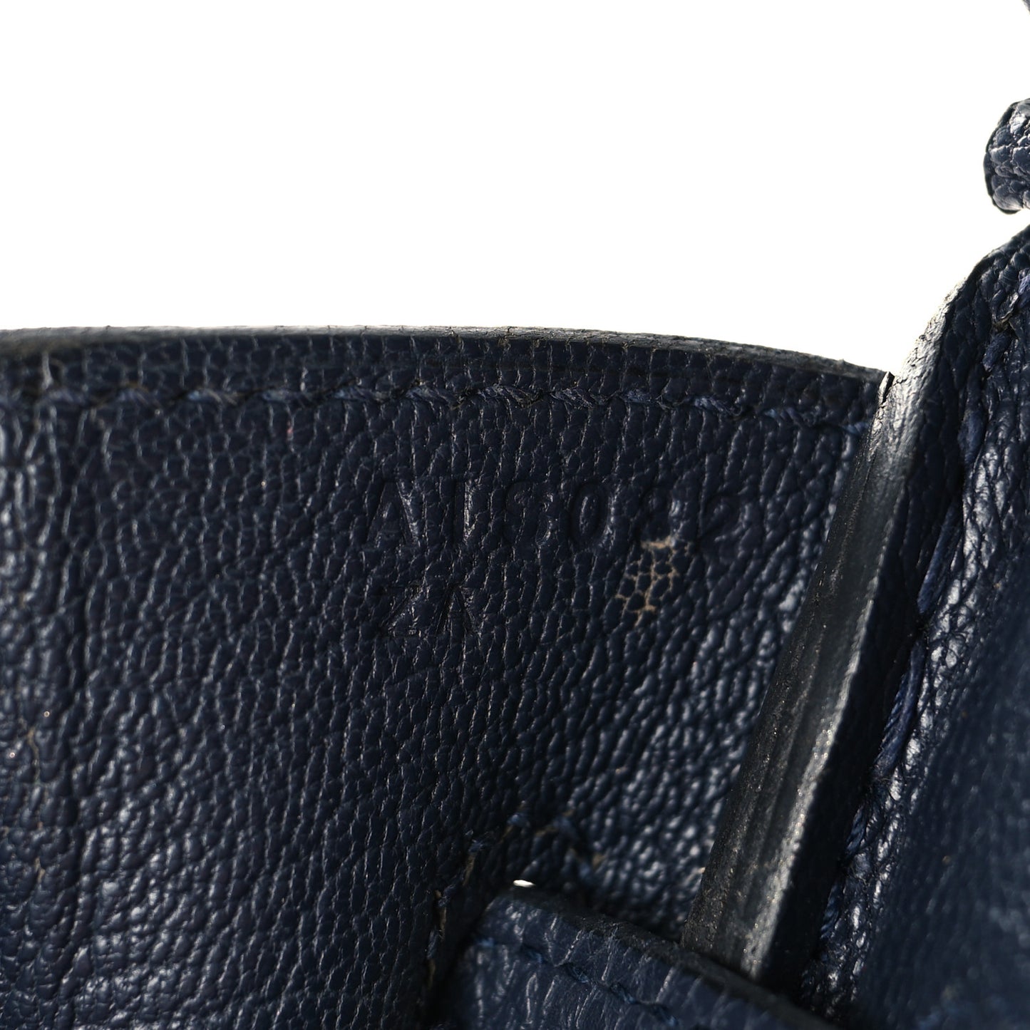 Togo Birkin 30 Bleu Nuit