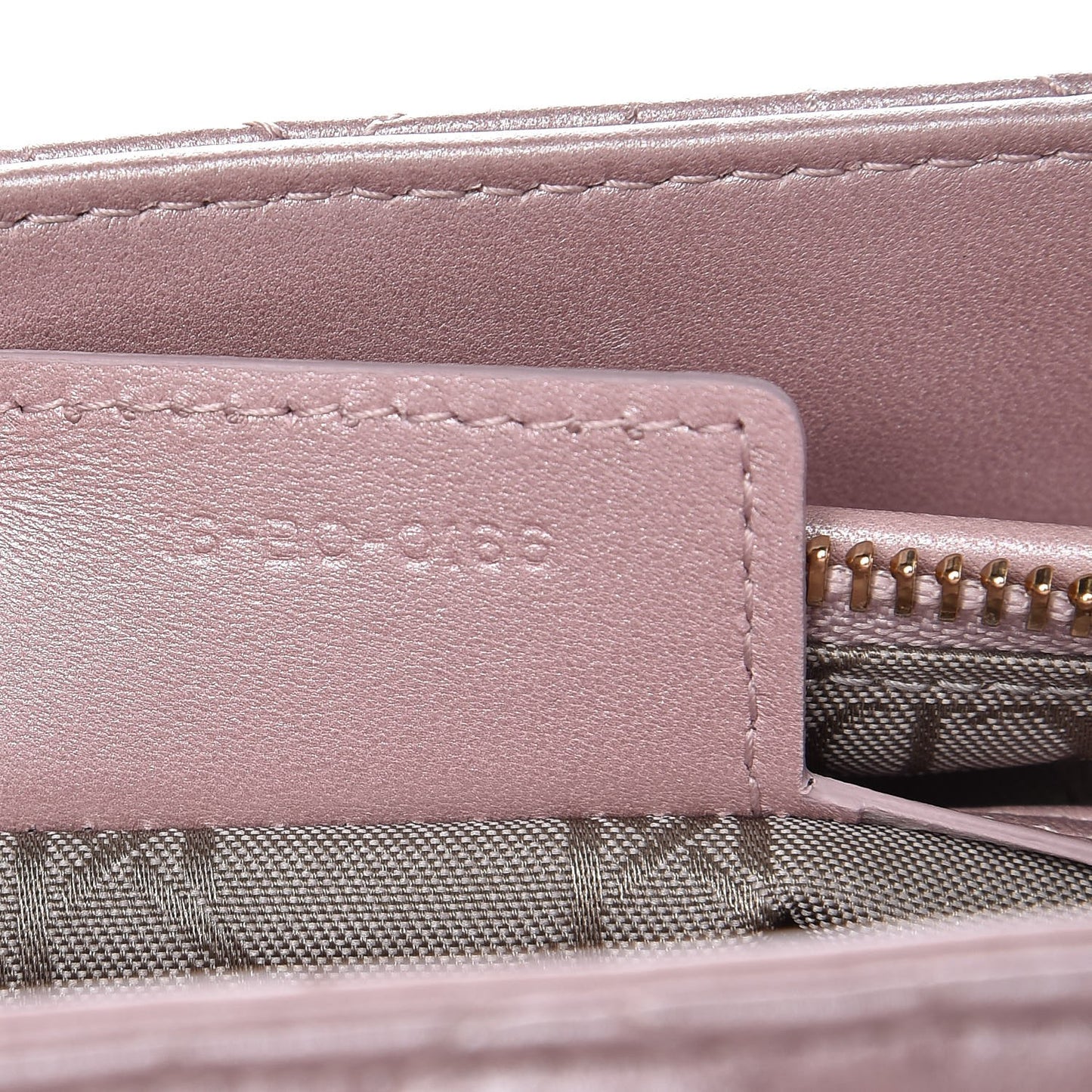 Pearly Lambskin Cannage Medium Lady Dior Lotus
