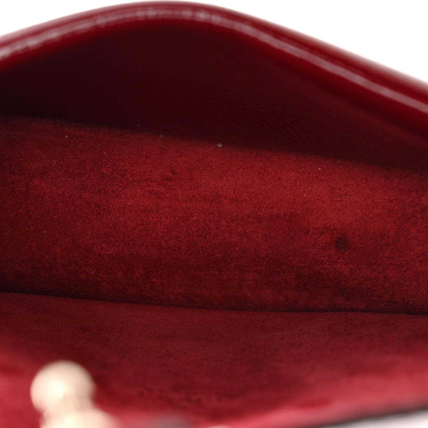 Gucci Crinkled Patent Mini Dionysus Shoulder Bag Rosso Ancora Red 5 of 10