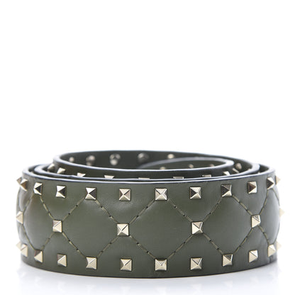 Valentino Garavani Lambskin Rockstud Spike Shoulder Strap Oasis 2 of 7