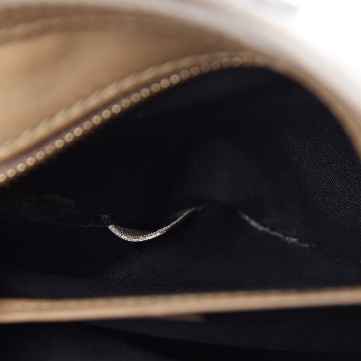Smooth Calfskin Nano Luggage Camel